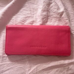 Pink Leather Wallet